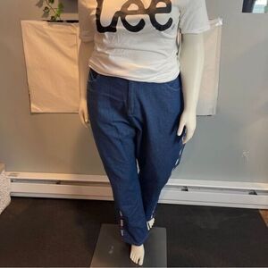 CW Classics Side Embellishments‎ Elastic Waist Jeans Size 2X RefJ034